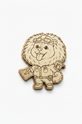 Chow Chow Mechanical Engineer – Wood Magnet