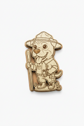 Rhodesian Ridgeback Forest Ranger – Wood Magnet