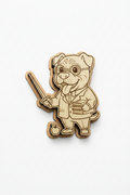 Rhodesian Ridgeback Teacher – Wood Magnet