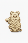 Sheltie Snack Ninja – Wood Magnet
