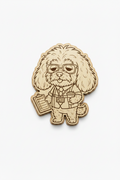 Cockapoo Driving Instructor – Wood Magnet